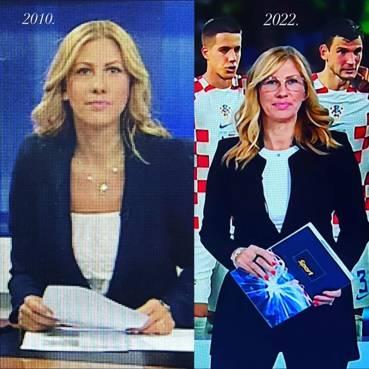 &quot;Iako vrijeme nepovratno čini svoje, voljela bih nekoj zalutaloj mladoj duši koja ovo slučajno zamijeti poručiti da se ne da omamiti sveprisutnim granatiranjem blistavim tenovima, putenim i nabreklim usnama, prćastim nosićima, filerima, botoxima, jer se ta ista putena usta rijetko mogu razvući u iskreni širok osmijeh, čelo naborati u znatiželjnoj potrazi za smislom života, oči stisnuti u grču od smijeha, već da pokuša biti autentična sa svim manama, ali i vjerom u sebe… &quot;, nastavila je uz ovu fotografiju.