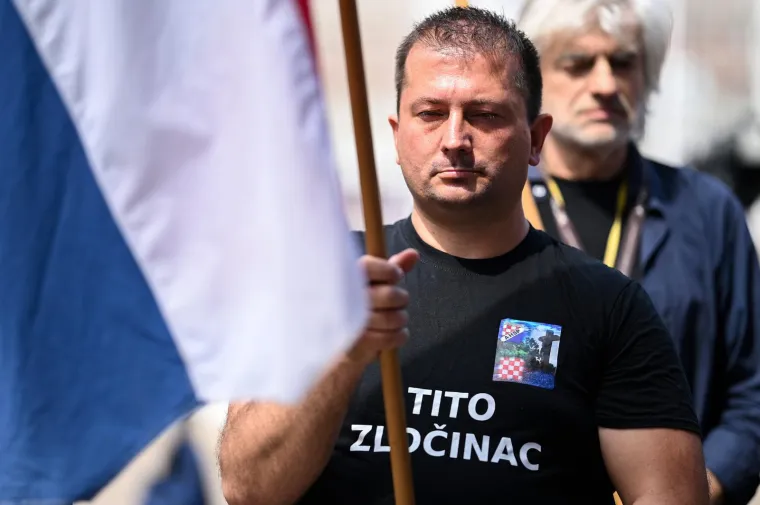 'Tito zločinac': A-HSP marširao Zagrebom u spomen Blajburškim žrtvama
