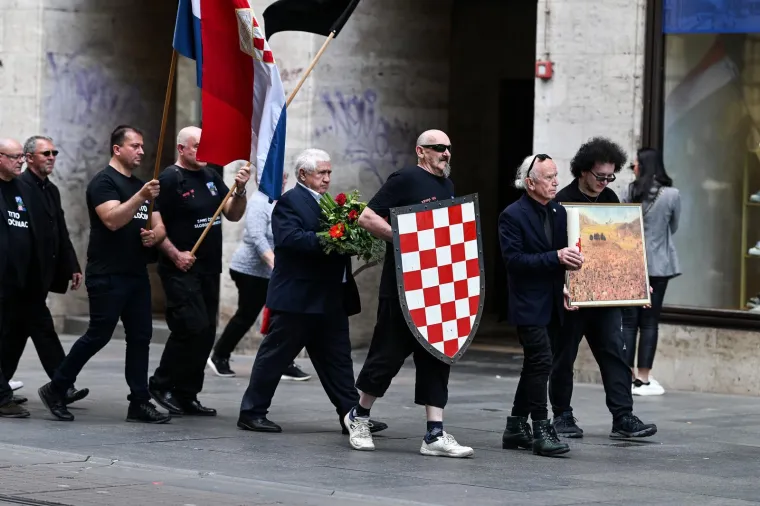 'Tito zločinac': A-HSP mar&scaron;irao Zagrebom u spomen Blajbur&scaron;kim žrtvama