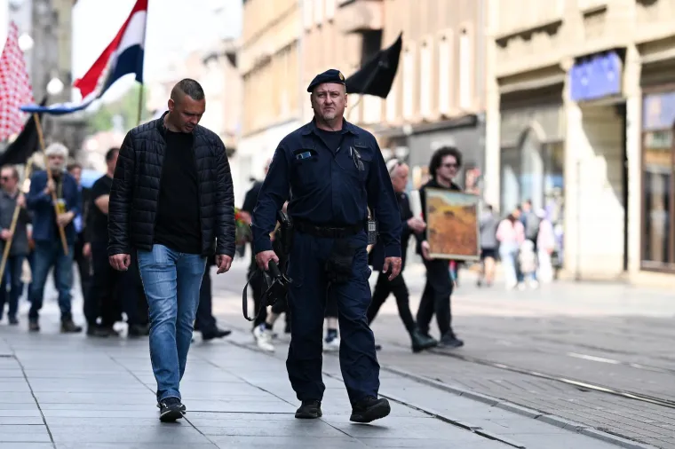 'Tito zločinac': A-HSP mar&scaron;irao Zagrebom u spomen Blajbur&scaron;kim žrtvama