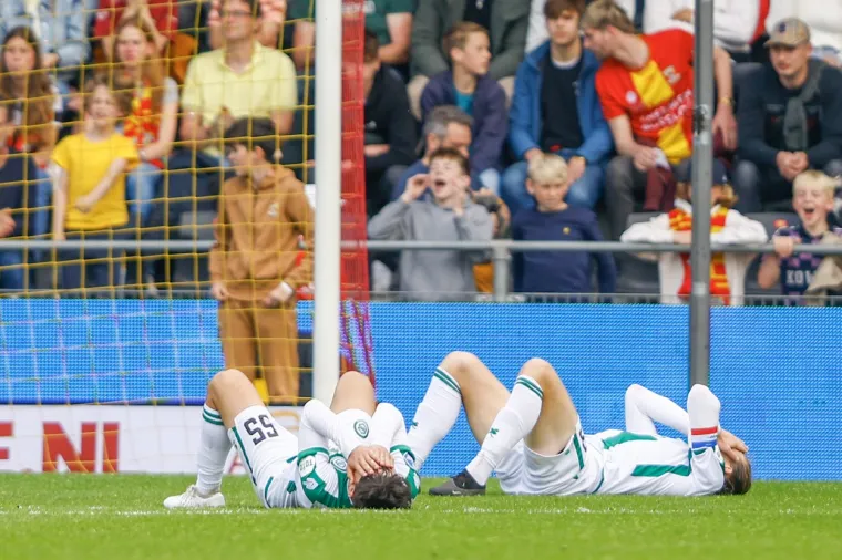 Tuga i očaj igrača i navijače kluba koji je nakon 23 godine ispao iz Eredivisie