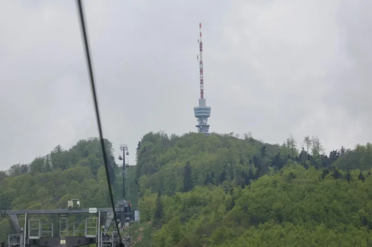 Sljemenski toranj, jedan od simbola Zagreba, zaštitni znak Medvednice 