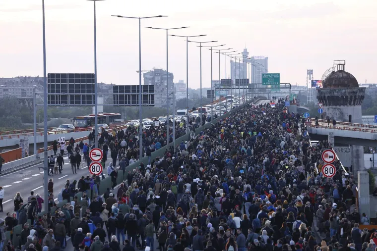 Pogledajte kako je danas izgledao Beograd i kakvu su poruku poslali Vučiću