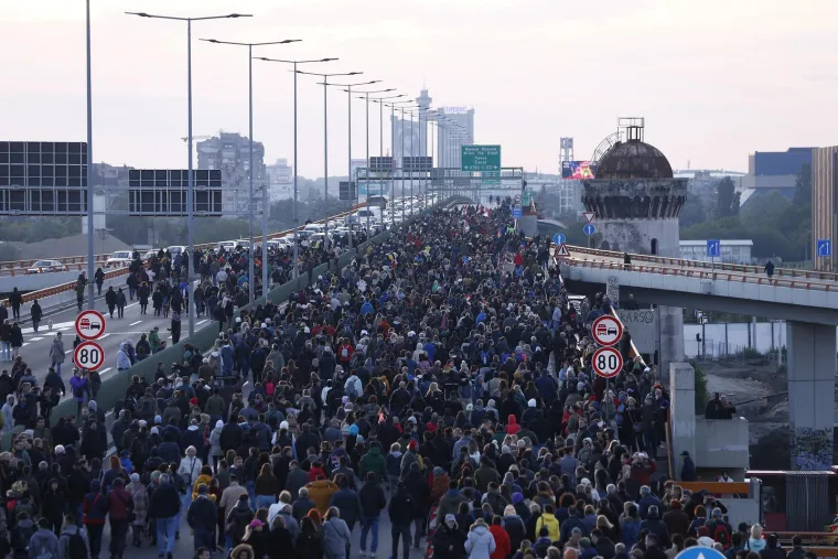Pogledajte kako je danas izgledao Beograd i kakvu su poruku poslali Vučiću