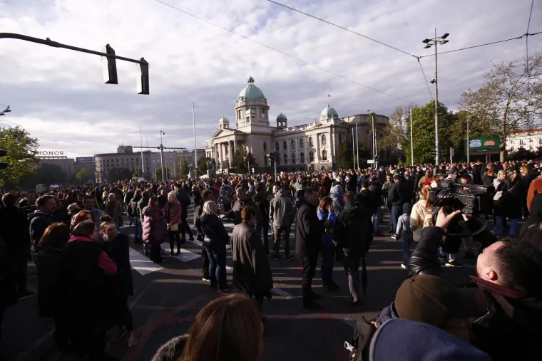 Pogledajte kako je danas izgledao Beograd i kakvu su poruku poslali Vučiću