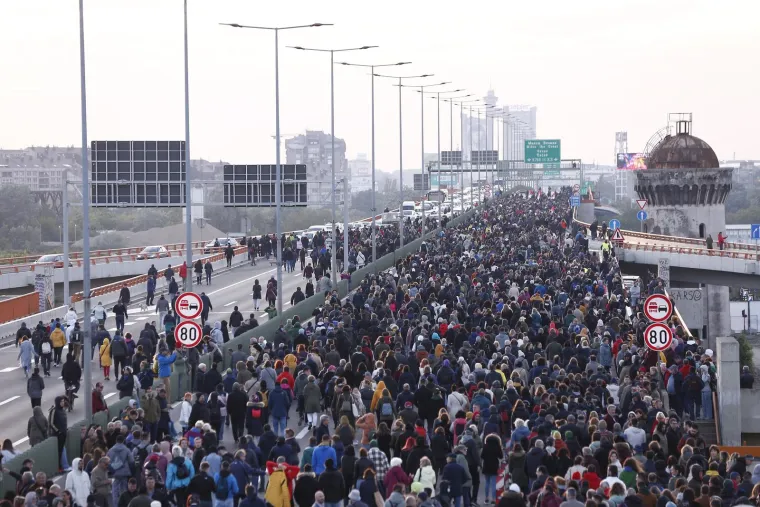 Pogledajte kako je danas izgledao Beograd i kakvu su poruku poslali Vučiću