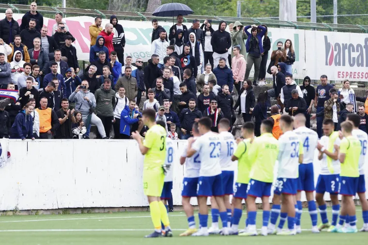 Gol izazvao neviđenu euforiju na Poljudu: Pogledajte kako su hajdukovci proslavili izjednačenje protiv Dinama