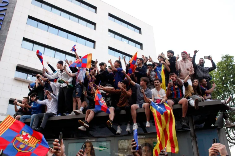 Veliku proslavu naslova zasjenilo gnusno skandiranje Barceloninih navijača prema ponajboljem igraču Reala