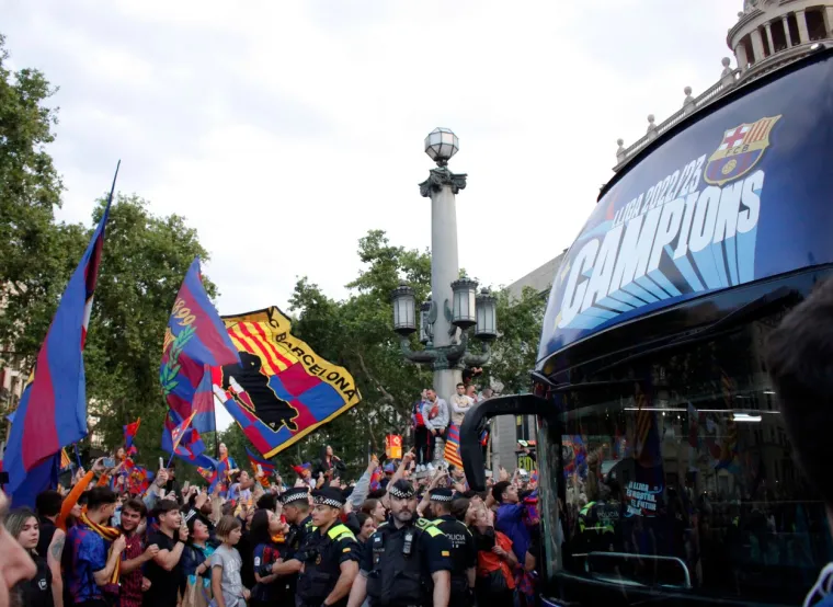 Veliku proslavu naslova zasjenilo gnusno skandiranje Barceloninih navijača prema ponajboljem igraču Reala