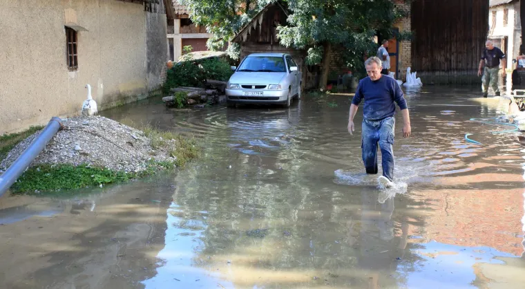 Poplava je zahvatila oko 6500 ljudi i oko 900 stambenih objekata. Vrhunac poplave je bio sredinom 21. rujna, nakon čega se voda počela lagano povlačiti. Na nekim se mjestima voda zadržala do tjedan dana.