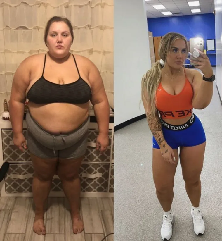 Plavokosa ljepotica je pokazala svoju vrlo impresivnu transformaciju nakon što je izgubila nevjerojatnih 60 kilograma.