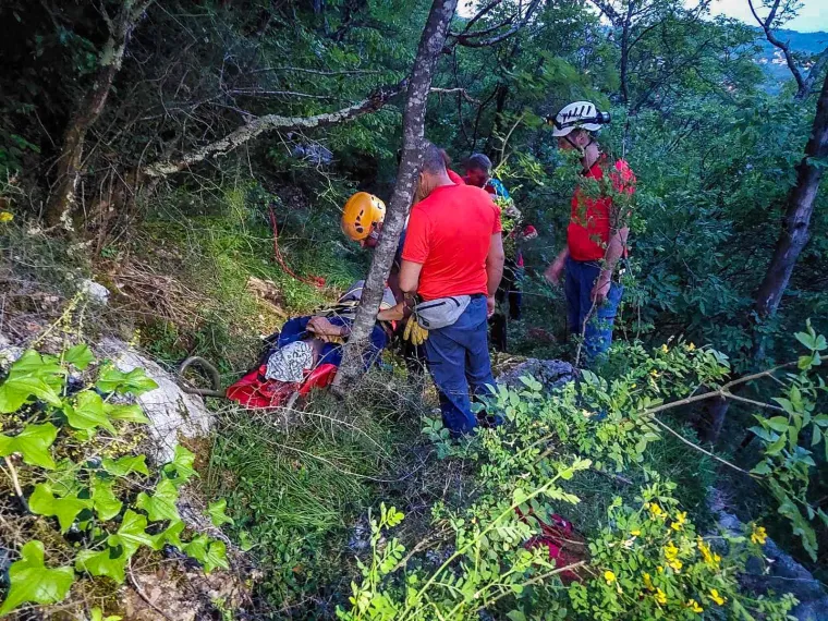 Pao u berbi &scaron;paroga pa izgubio pamćenje. HGSS-ovci ga na&scaron;li u kanjonu Banine