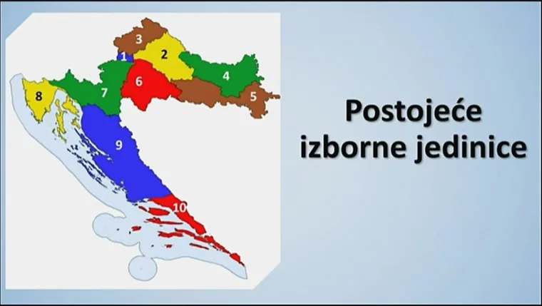 Plenković predstavio izborne jedinice: Pogledajte što se sve mijenja na karti, evo gdje je najveća promjena