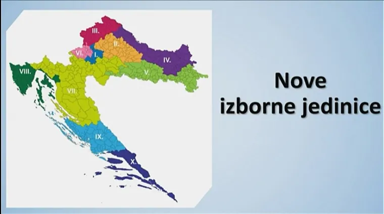Plenković predstavio izborne jedinice: Pogledajte što se sve mijenja na karti, evo gdje je najveća promjena