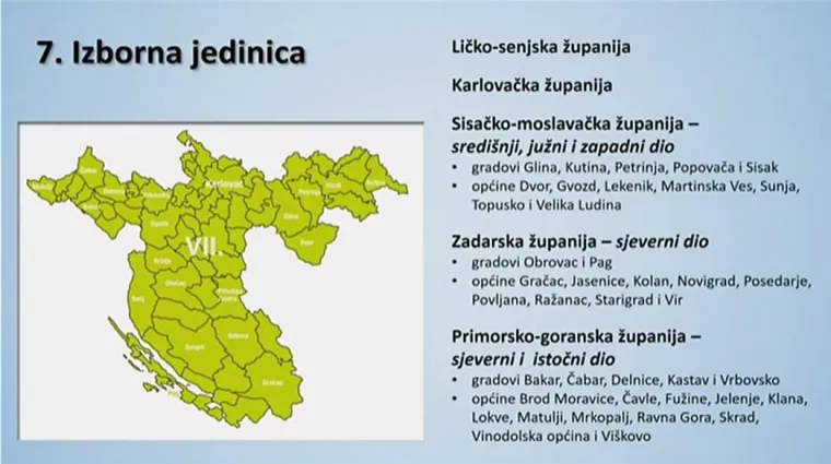 7. izborna jedinica
