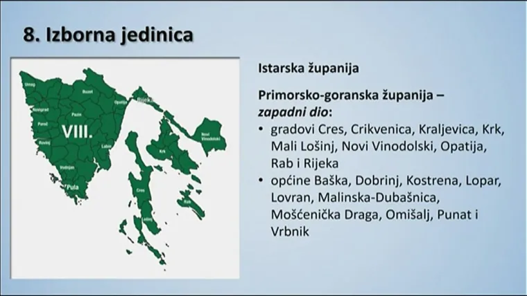 8. izborna jedinica