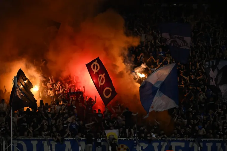 Bad Blue Boysi 'zapalili' Maksimir na završnici sezone protiv Gorice, pogledajte spektakularne prizore