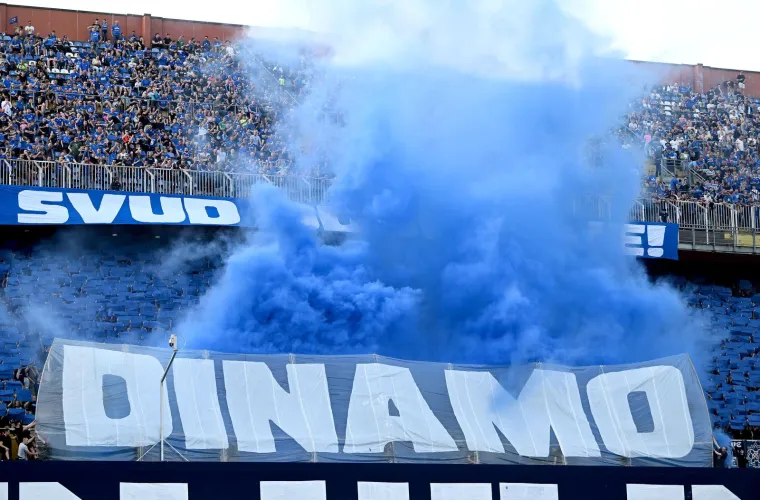 Bad Blue Boysi 'zapalili' Maksimir na završnici sezone protiv Gorice, pogledajte spektakularne prizore