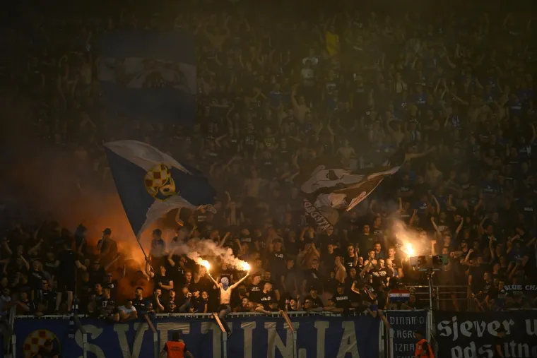 Bad Blue Boysi 'zapalili' Maksimir na zavr&scaron;nici sezone protiv Gorice, pogledajte spektakularne prizore