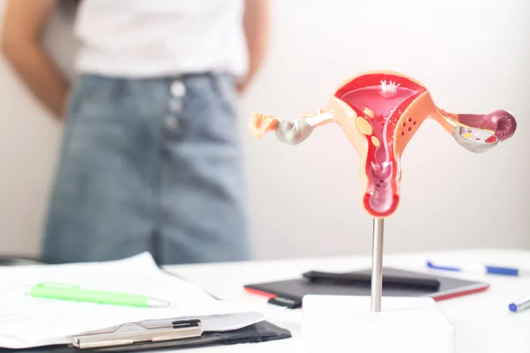 1. Ružičasta krv: a) na početku menstruacije, tada je često pomiješana sa sekretom