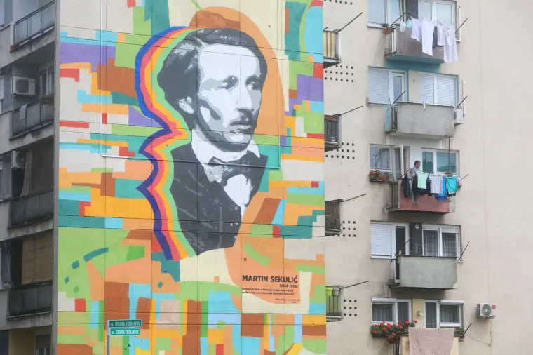 U blizini Zagreba osvanuo mural u čast čovjeka bez kojeg je Tesla nezamisliv: 'On je probudio moj interes za misterioznu pojavu'