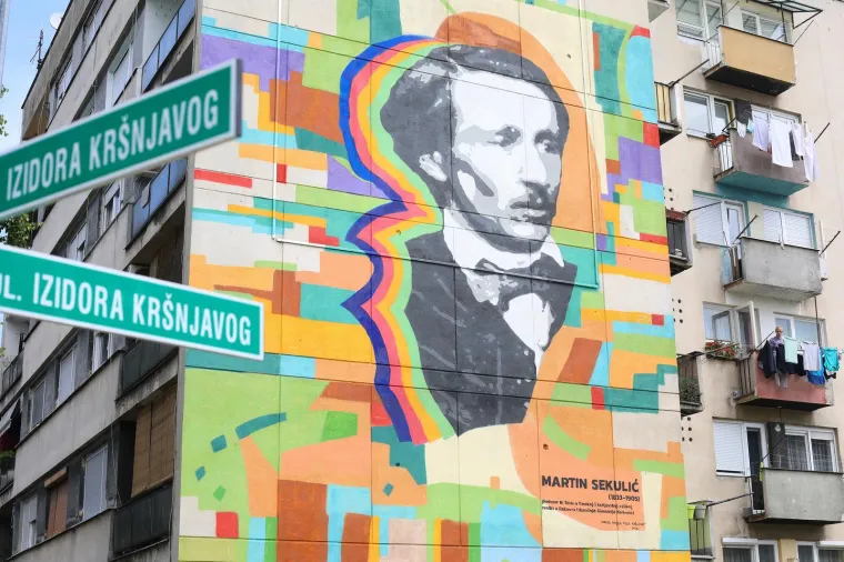 U blizini Zagreba osvanuo mural u čast čovjeka bez kojeg je Tesla nezamisliv: 'On je probudio moj interes za misterioznu pojavu'