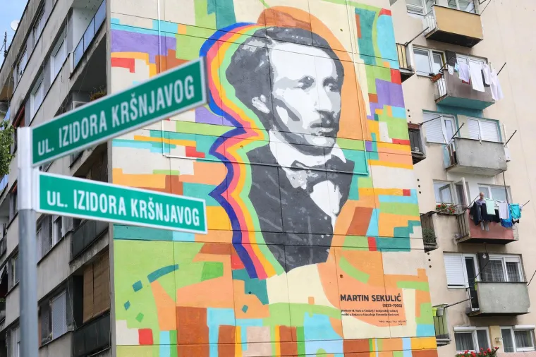 U blizini Zagreba osvanuo mural u čast čovjeka bez kojeg je Tesla nezamisliv: 'On je probudio moj interes za misterioznu pojavu'