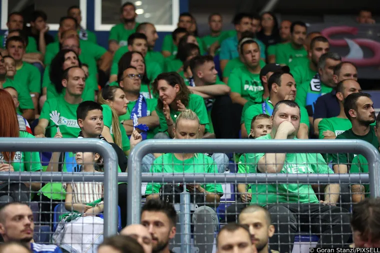 Klub koji su osnovali BBB- i osvojio povijesnu titulu prvaka Hrvatske, poznata lica su bila na tribinama