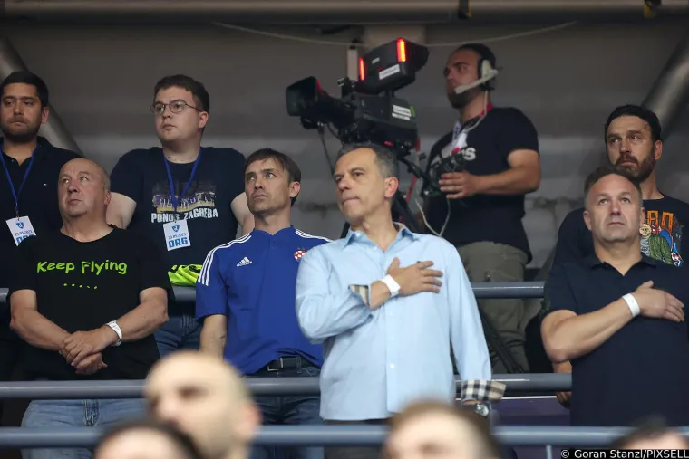 Klub koji su osnovali BBB- i osvojio povijesnu titulu prvaka Hrvatske, poznata lica su bila na tribinama