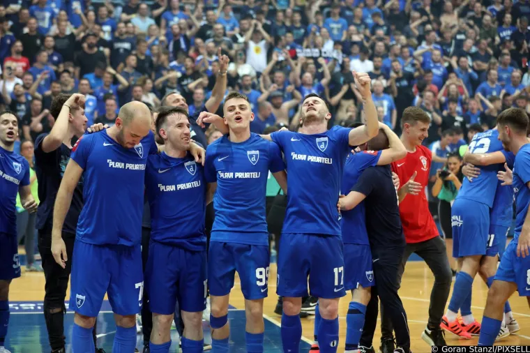 Futsal Dinamo prvi put prvak Hrvatske, BBB napravili atmosferu za pamćenje