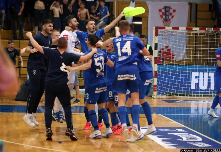 Futsal Dinamo prvi put prvak Hrvatske, BBB napravili atmosferu za pamćenje