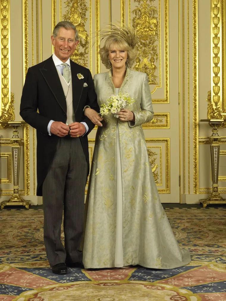 Princ Charles i Camilla 2005.