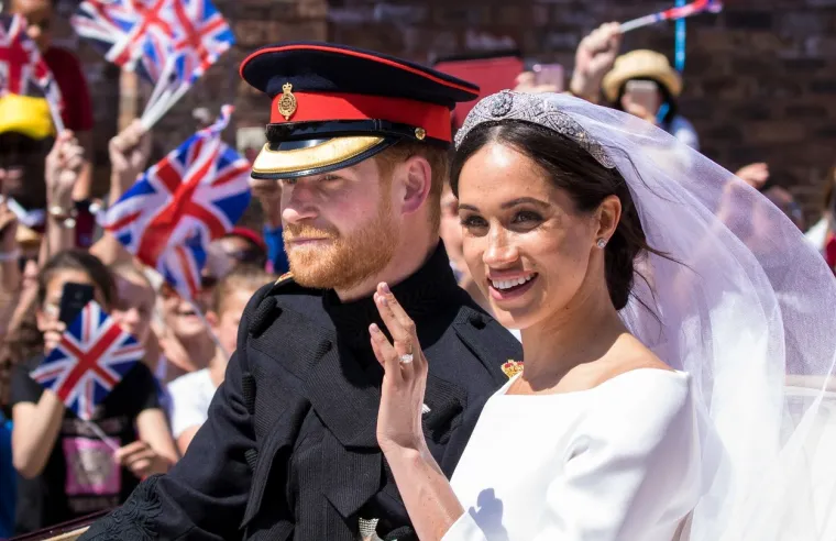 Prince Harry i Meghan Markle 2018.
