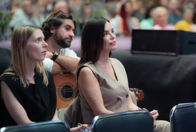 Indijski guru Sri Sri Ravi Shankar napunio Boćarski dom, a predavanje je pažljivo slu&scaron;ala i Severina