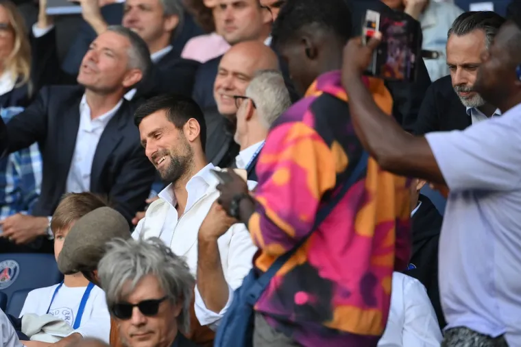 Predsjednik Hajduka viđen u loži PSG-a, u društvu se našao i Đoković