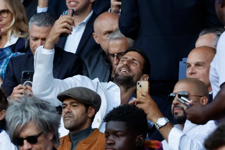 Predsjednik Hajduka viđen u loži PSG-a, u društvu se našao i Đoković