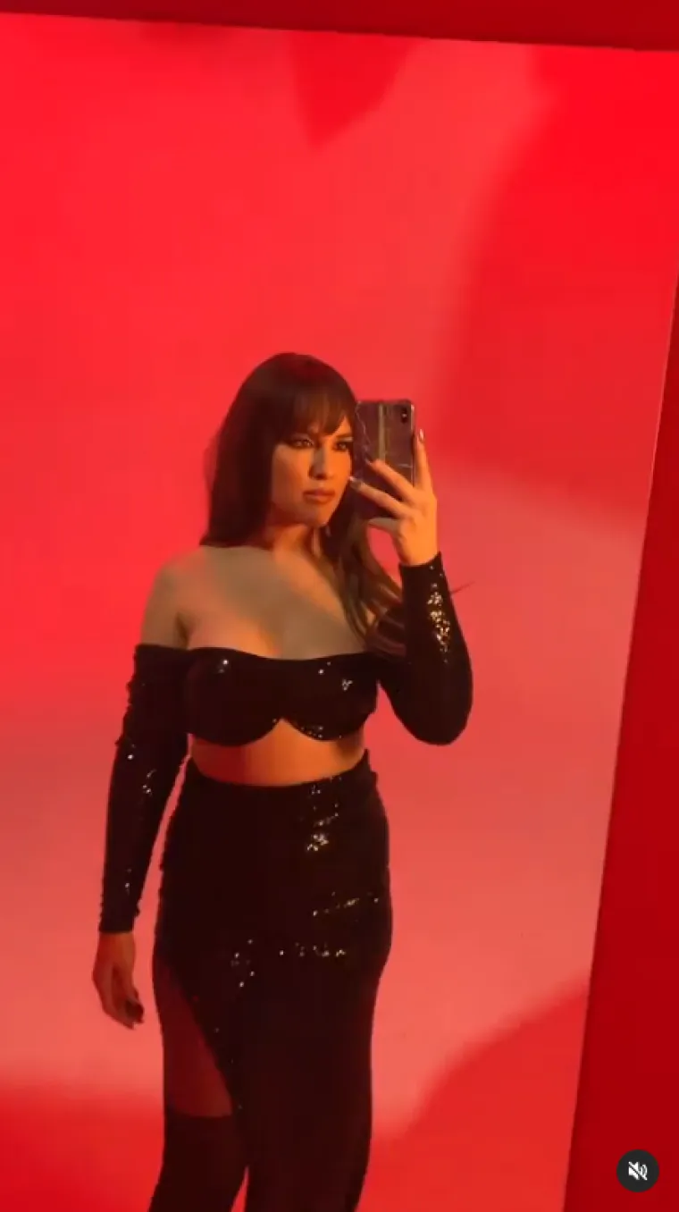 Lanu Jurčević prozvali su da je 'debela': Pa, pogledajte je u ovoj haljini! Nagla&scaron;ena je svaka oblina i izgleda kao milijun dolara