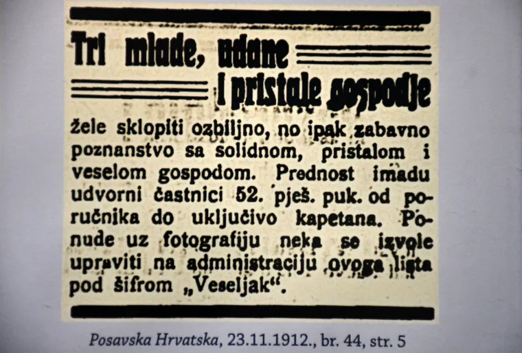 Pronađena zubala, traženje 'poznanstava' i oženjenih pipničara: Ovako su putem novina komunicirali naši stari