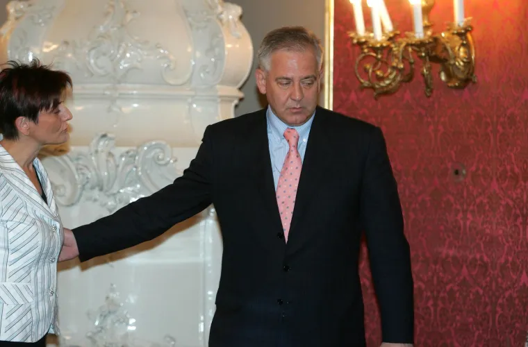 Martina Dalić i Ivo Sanader