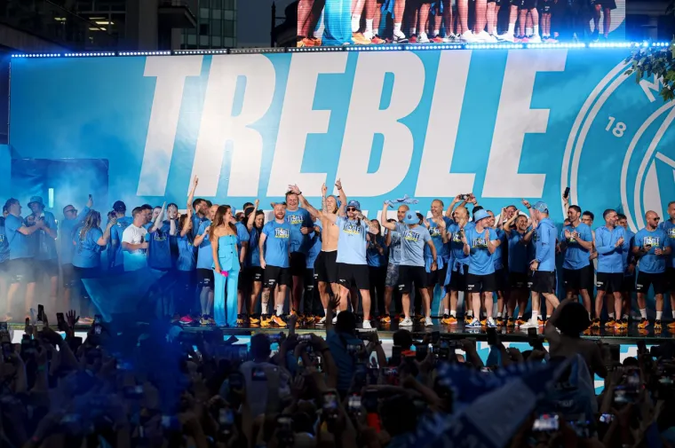 Manchester City proslavio povijesni uspjeh: Haaland, Guardiola i ekipa se potpuno raspojasali, ovakve ih jo&scaron; nikada niste vidjeli