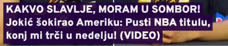 Mediji u Srbiji u 'sedmom nebu': 'San je java, Srbija nikad ponosnija nije bila!'