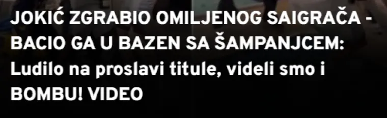 Mediji u Srbiji u 'sedmom nebu': 'San je java, Srbija nikad ponosnija nije bila!'