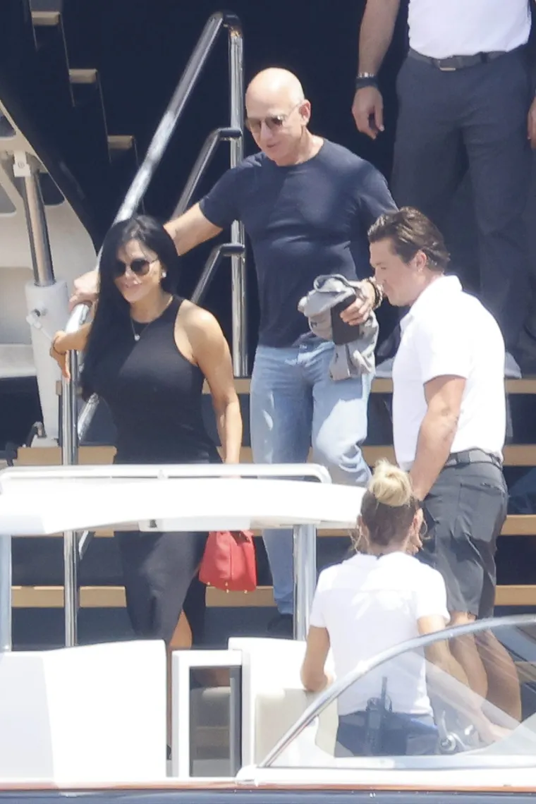 Jeff Bezos i Lauren Sanchez