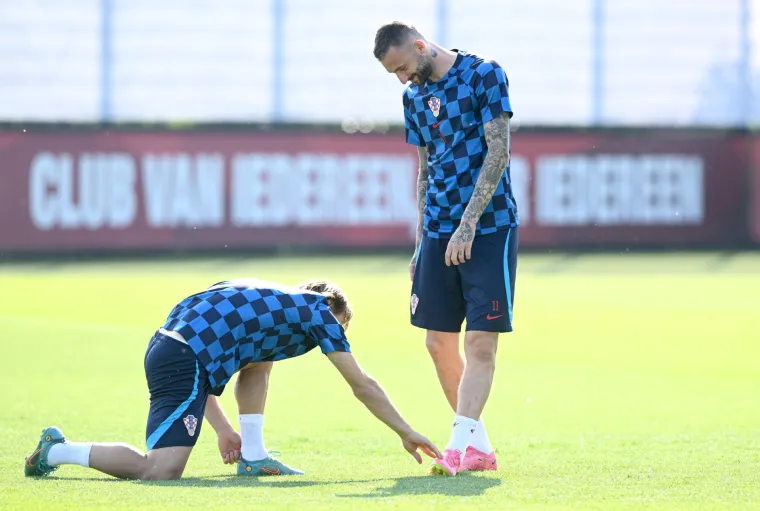 Vatreni odradili posljednji trening prije polufinala: Neobičan detalj na tijelu Luke Modrića ukrao pažnju, evo o čemu je riječ