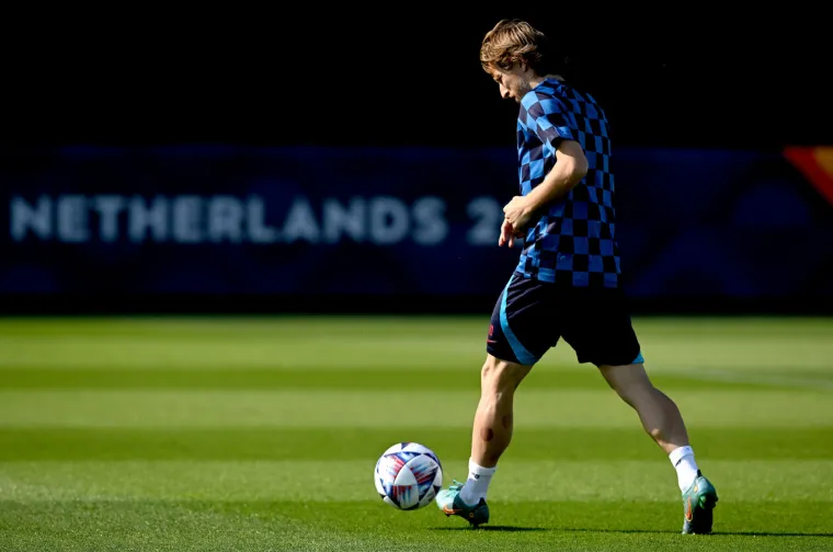 Vatreni odradili posljednji trening prije polufinala: Neobičan detalj na tijelu Luke Modrića ukrao pažnju, evo o čemu je riječ