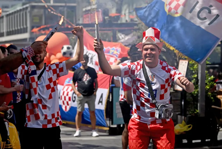 Kakva atmosfera na ulicama Rotterdama! Hrvati napravili svoju fan zonu, stigao i srebrni olimpijac
