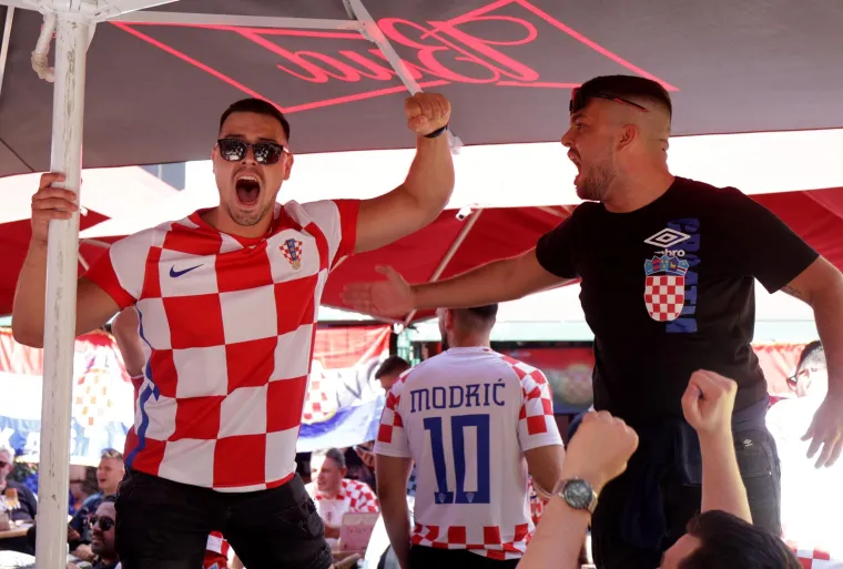 Kakva atmosfera na ulicama Rotterdama! Hrvati napravili svoju fan zonu, stigao i srebrni olimpijac