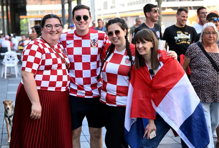 Kakva atmosfera na ulicama Rotterdama! Hrvati napravili svoju fan zonu, stigao i srebrni olimpijac