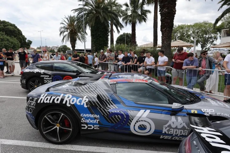 Najskuplji i najekskluzivniji cestovni reli na svijetu stigao je Split: Jurilice se parkirale na Rivi