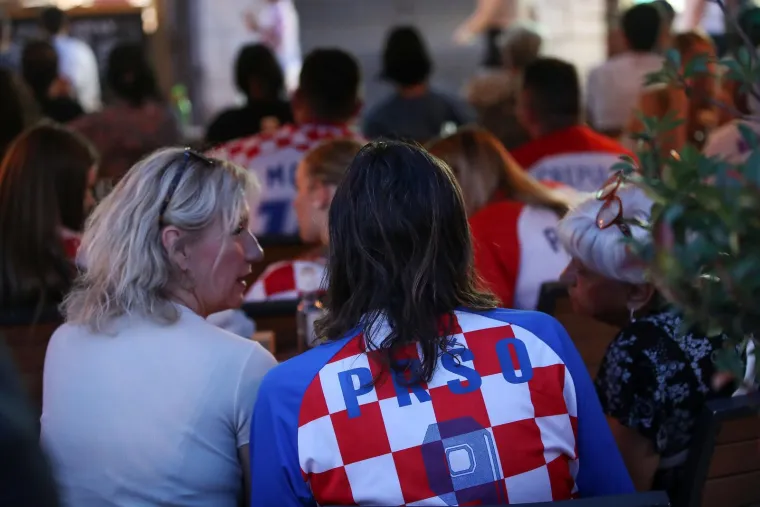 Grizli se nokti, čupala kosa... Ovo je atmosfera na ulicama diljem Hrvatske za vrijeme napete utakmice finala Lige nacija